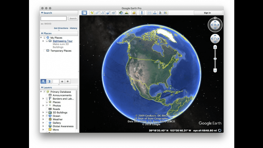 google earth pro free download mac